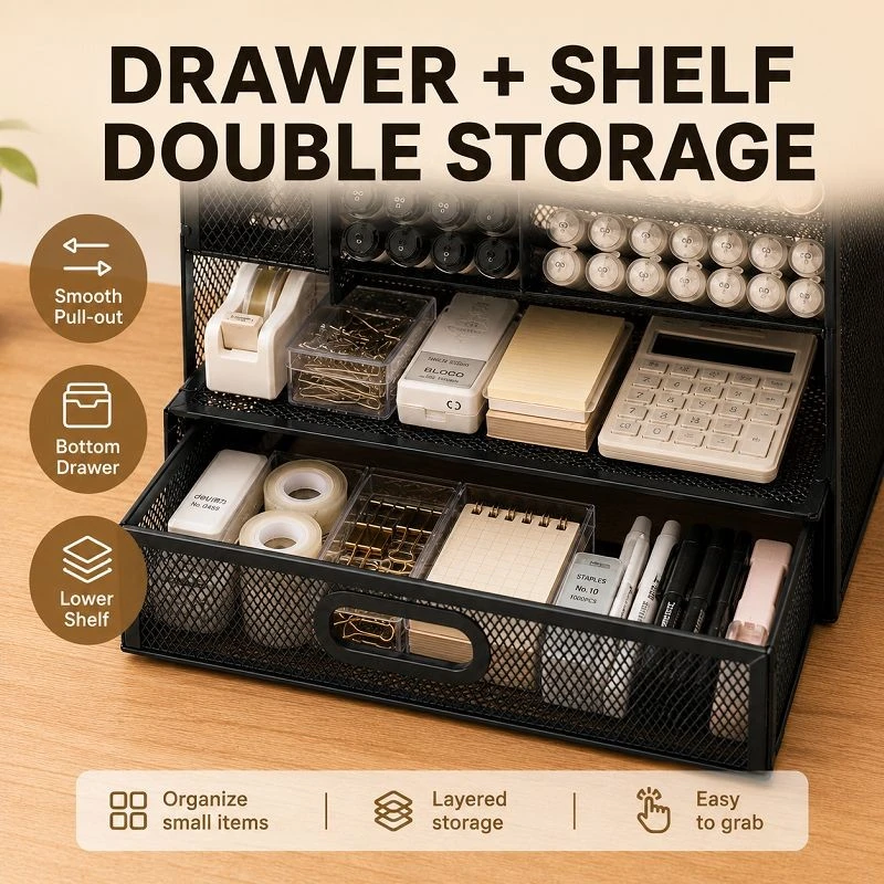 Left Side Vertical Divided Drawer Pen Container best Left Side Vertical Divided Drawer Pen Container best