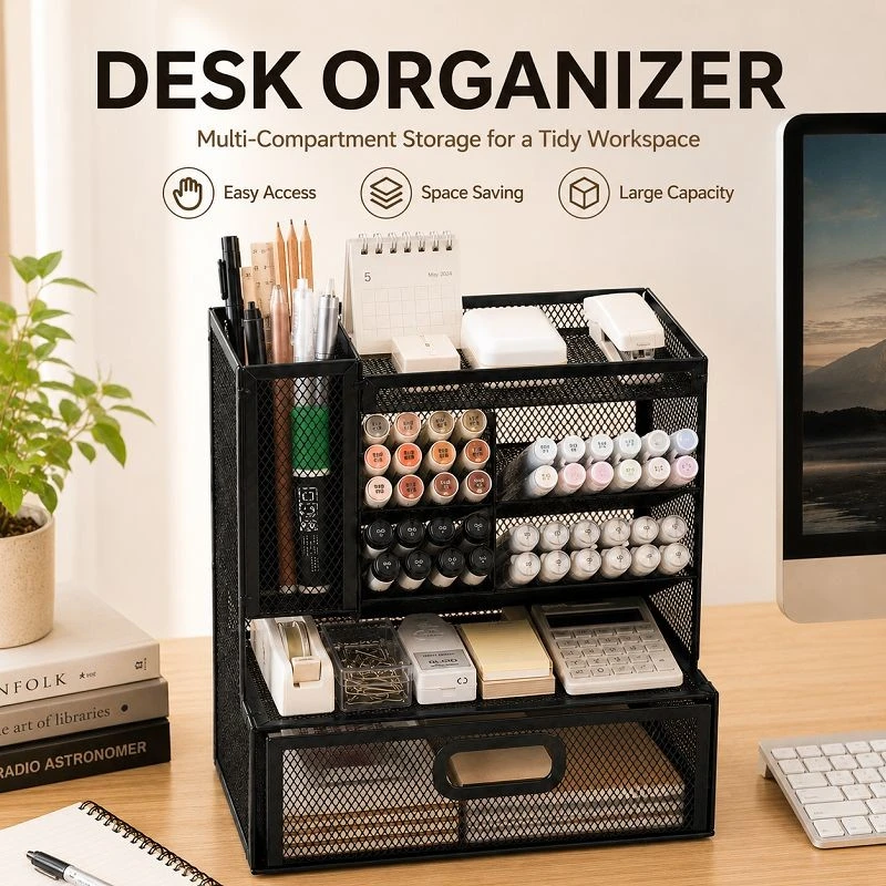 Left Side Vertical Divided Drawer Pen Container suppliers Left Side Vertical Divided Drawer Pen Container suppliers